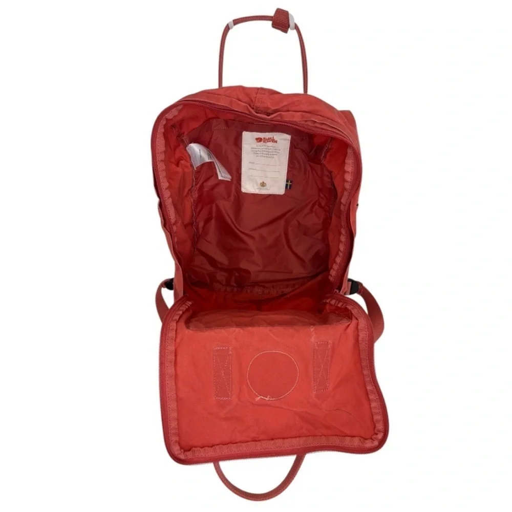 Fjallraven Kanken Unisex Water Resistant Classic Red Backpack